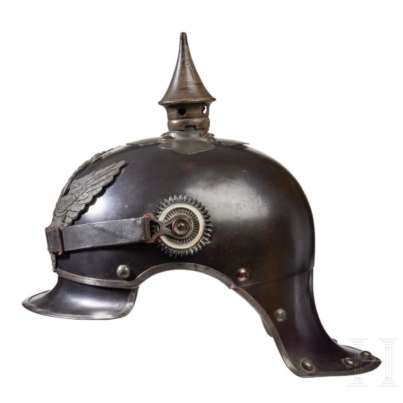 Preu&szlig;en - feldgrauer Helm M 15 f&uuml;r Mannschaften der J&auml;ger zu Pferde