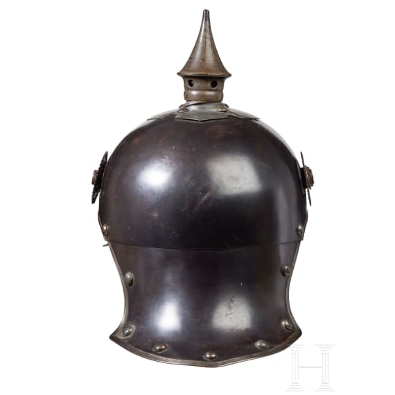 Preu&szlig;en - feldgrauer Helm M 15 f&uuml;r Mannschaften der J&auml;ger zu Pferde