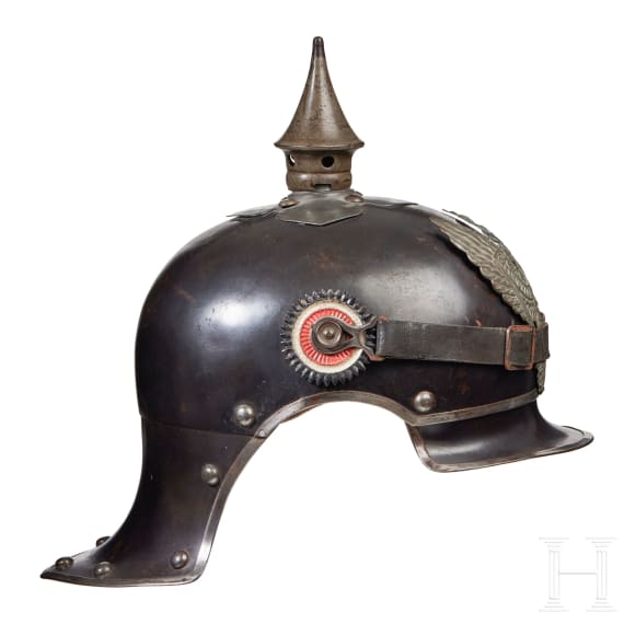Preu&szlig;en - feldgrauer Helm M 15 f&uuml;r Mannschaften der J&auml;ger zu Pferde