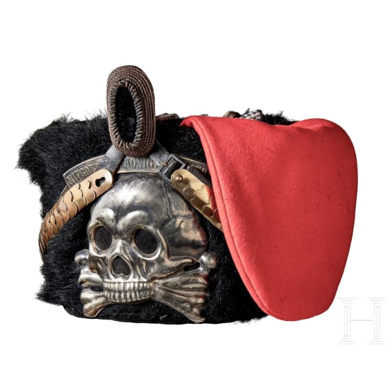 Pelzm&uuml;tze f&uuml;r Unteroffiziere im 1. Leib-Husaren-Regiment Nr. 1