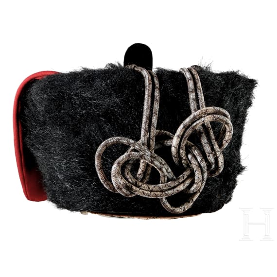 Pelzm&uuml;tze f&uuml;r Unteroffiziere im 1. Leib-Husaren-Regiment Nr. 1