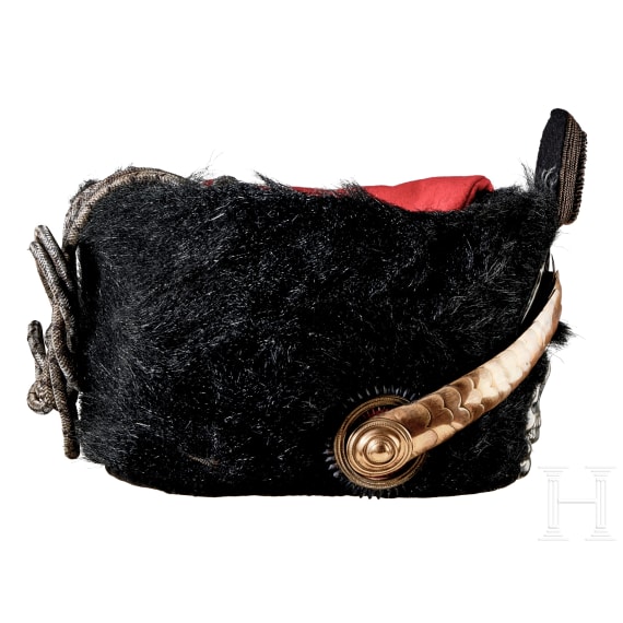 Pelzm&uuml;tze f&uuml;r Unteroffiziere im 1. Leib-Husaren-Regiment Nr. 1