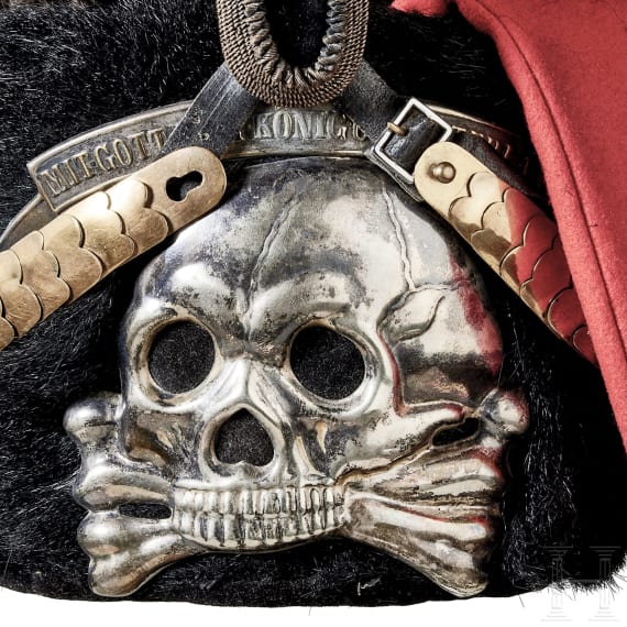 Pelzm&uuml;tze f&uuml;r Unteroffiziere im 1. Leib-Husaren-Regiment Nr. 1