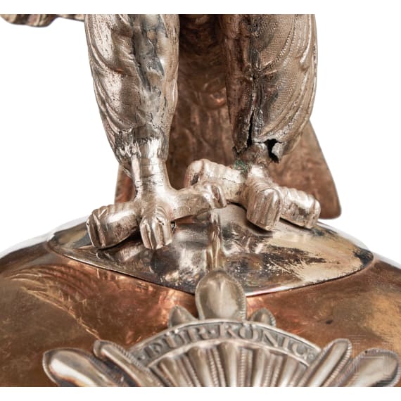 Preu&szlig;en - Helm f&uuml;r Mannschaften der Garde Du Corps mit Paradeadler