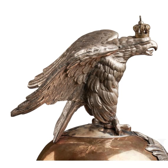 Preu&szlig;en - Helm f&uuml;r Mannschaften der Garde Du Corps mit Paradeadler