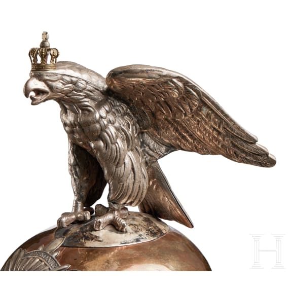 Preu&szlig;en - Helm f&uuml;r Mannschaften der Garde Du Corps mit Paradeadler