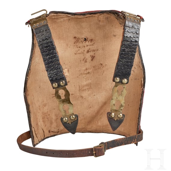 Preu&szlig;en - schwarzer "russischer" K&uuml;rass M 1897/1912 f&uuml;r Mannschaften der Garde Du Corps