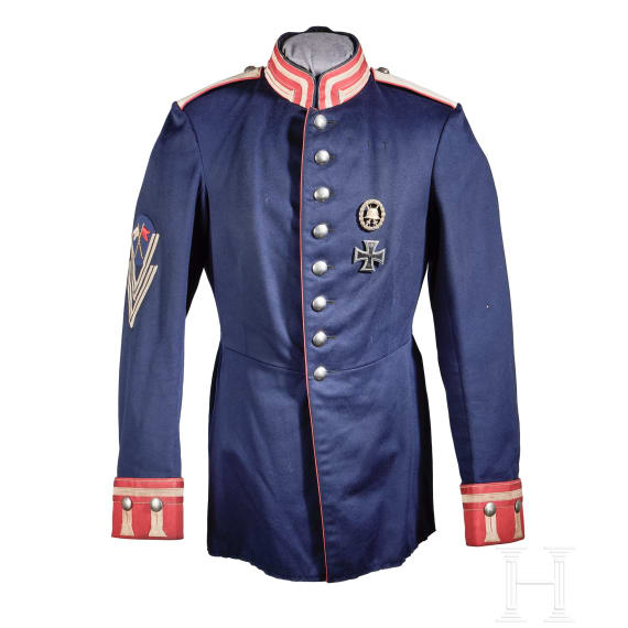 Preu&szlig;en - Waffenrock f&uuml;r einen Unteroffizier im Regiment Garde Du Corps