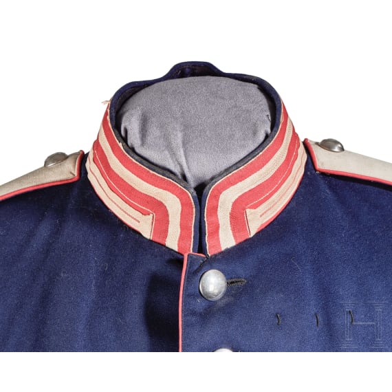 Preu&szlig;en - Waffenrock f&uuml;r einen Unteroffizier im Regiment Garde Du Corps