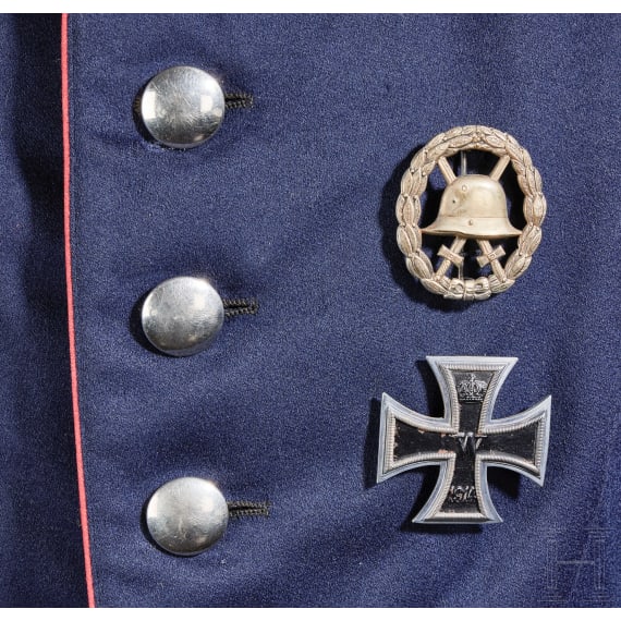 Preu&szlig;en - Waffenrock f&uuml;r einen Unteroffizier im Regiment Garde Du Corps