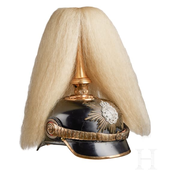 Sachsen - Helm f&uuml;r Offiziere der Infanterie