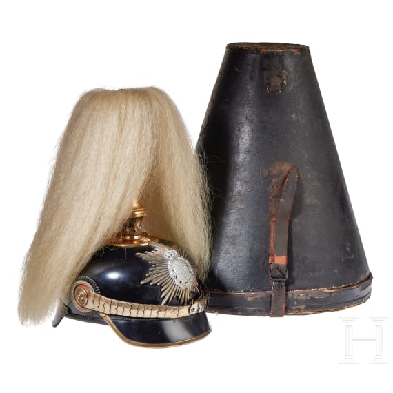 Sachsen - Helm f&uuml;r Offiziere der Infanterie