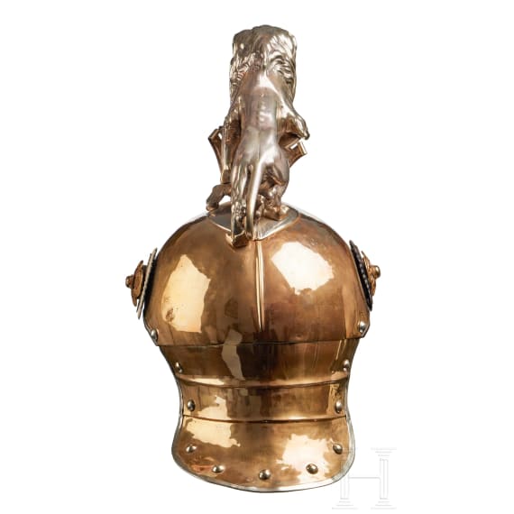 Sachsen - Helm f&uuml;r Offiziere im Garde-Reiter-Regiment