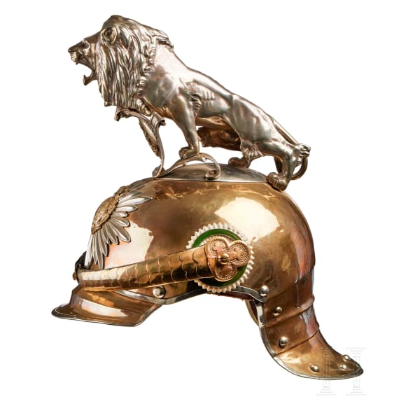 Sachsen - Helm f&uuml;r Offiziere im Garde-Reiter-Regiment