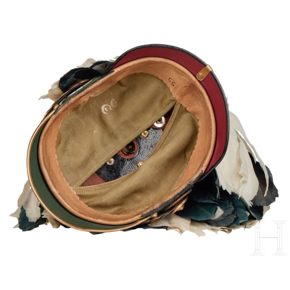 Herzog Ernst II. von Saxon-Altenburg - Helm als General des 6. Th&uuml;ringischen IR 95