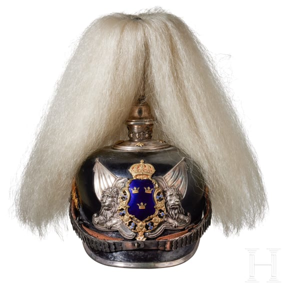 Schweden - Helm f&uuml;r Offiziere der Infanterie