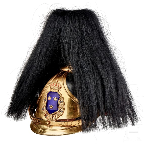 Schweden - Helm f&uuml;r Offiziere der Kavallerie