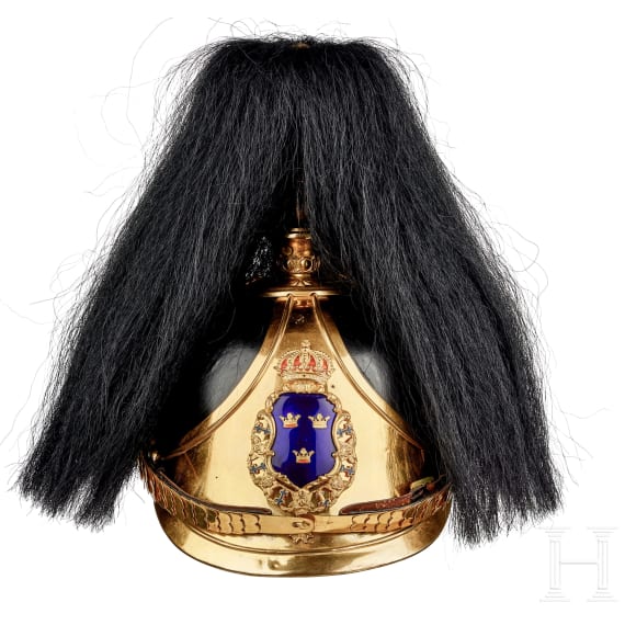 Schweden - Helm f&uuml;r Offiziere der Kavallerie