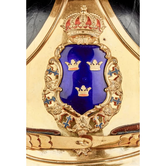 Schweden - Helm f&uuml;r Offiziere der Kavallerie