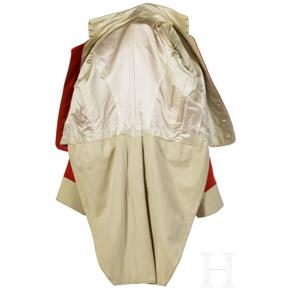 Prinz Alfons von Bayern (1862 - 1933) - sogenannte "Rote" Uniform des Hausritterordens vom Hl. Georg als Gro&szlig;prior des Ordens