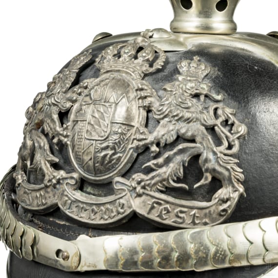 Helm f&uuml;r einen bayerischen Gendarm
