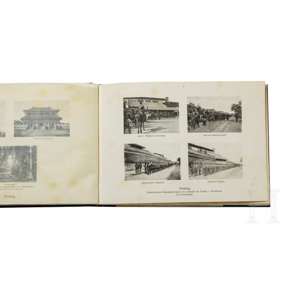 Carl Graf Verri della Bosia (1865 - 1911) - drei seltene Ostasien-Fotob&uuml;cher aus dem Nachlass