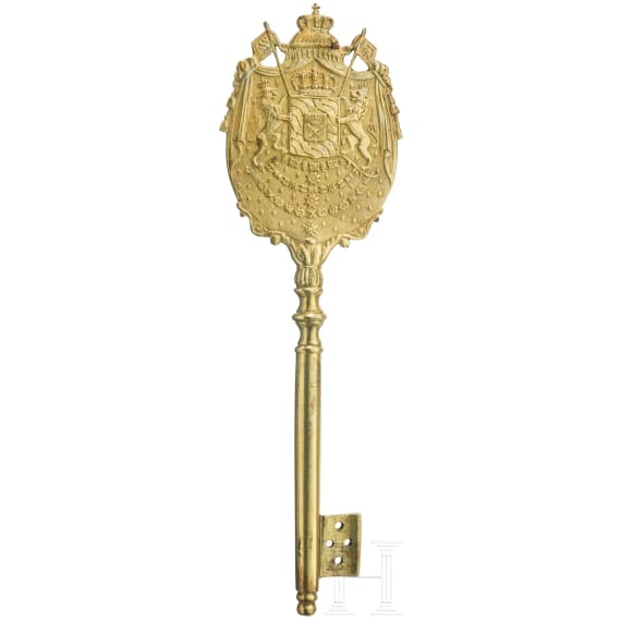 Kammerherrenschl&uuml;ssel aus der Regierungszeit K&ouml;nig Ludwigs I. (1825 - 1848)