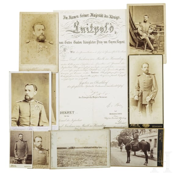 Ernst von Barth zu Harmating (1849 - 1934) - Fotos und Dokumente aus dem Nachlass