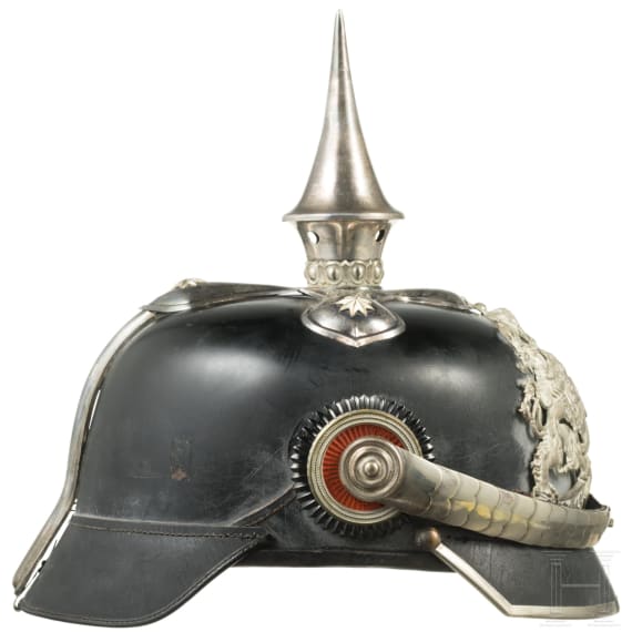 Otto Karl Schirndinger von Schirnding (1892 - 1979) - Helm M 1886 f&uuml;r Offiziere der Pioniere, um 1914