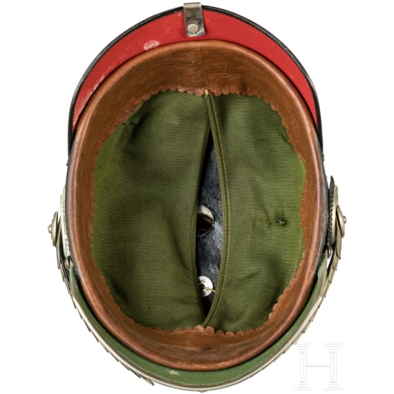 Otto Karl Schirndinger von Schirnding (1892 - 1979) - Helm M 1886 f&uuml;r Offiziere der Pioniere, um 1914