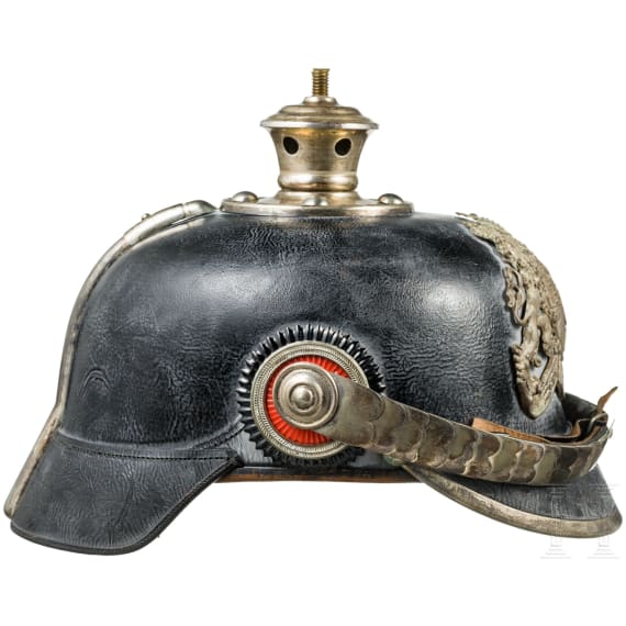 Otto Karl Schirndinger von Schirnding (1892 - 1979) - Helm M 1896 f&uuml;r Pioniere, um 1912 -1914