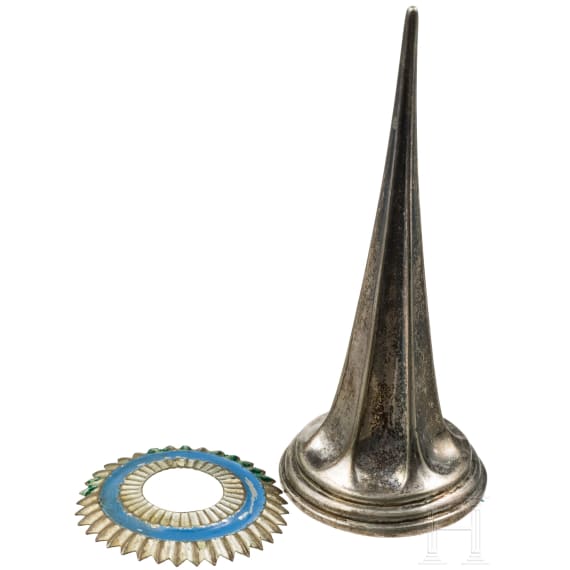 Otto Karl Schirndinger von Schirnding (1892 - 1979) - Helm M 1896 f&uuml;r Pioniere, um 1912 -1914