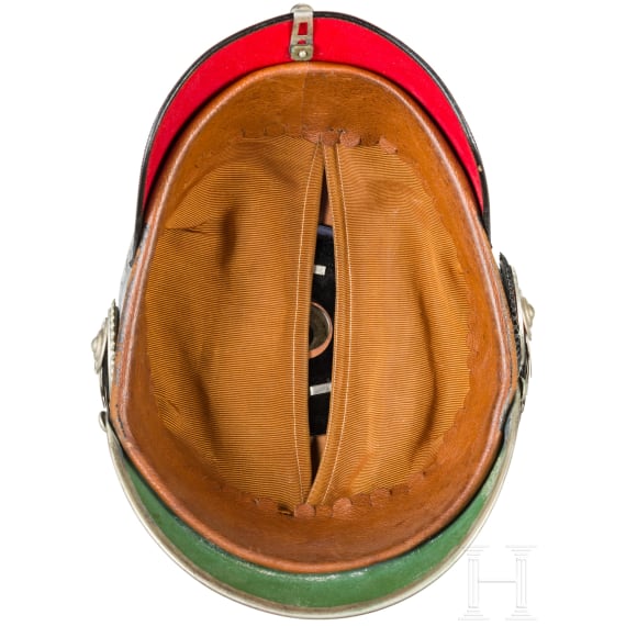 Otto Karl Schirndinger von Schirnding (1892 - 1979) - Helm M 1896 f&uuml;r Pioniere, um 1912 -1914