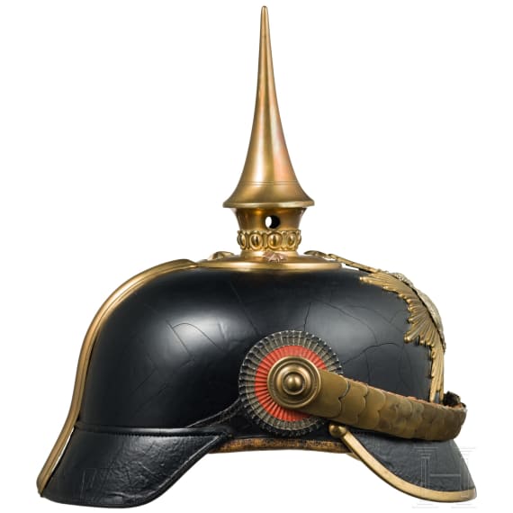Helm für Offiziere der Infanterie, um 1900