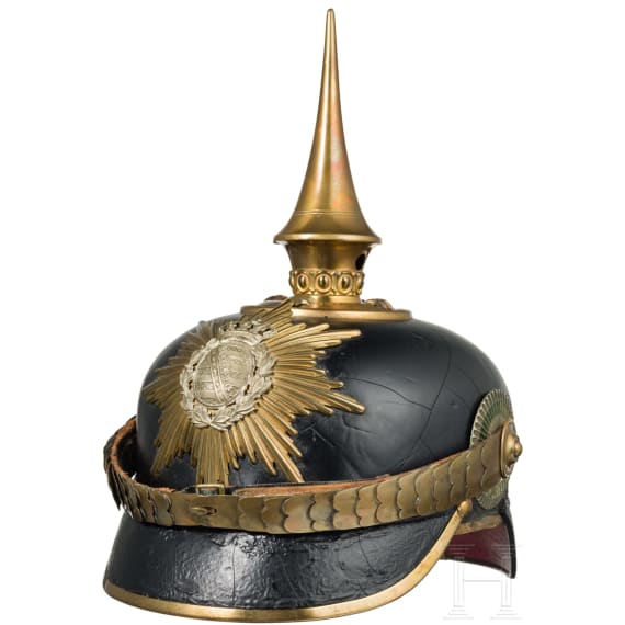 Helm für Offiziere der Infanterie, um 1900
