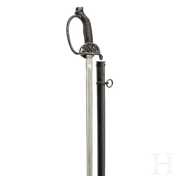 Degen M 1867 f&uuml;r Offiziere der Infanterie, Kriegsfertigung