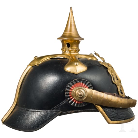 Helm für Angehörige der württembergischen Armee, vor 1897