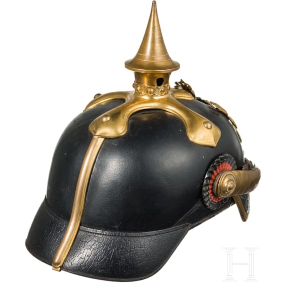 Helm für Angehörige der württembergischen Armee, vor 1897