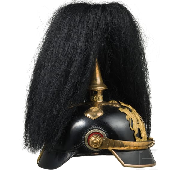 Helm f&uuml;r Reserveoffiziere der w&uuml;rttembergischen Infanterie, um 1910