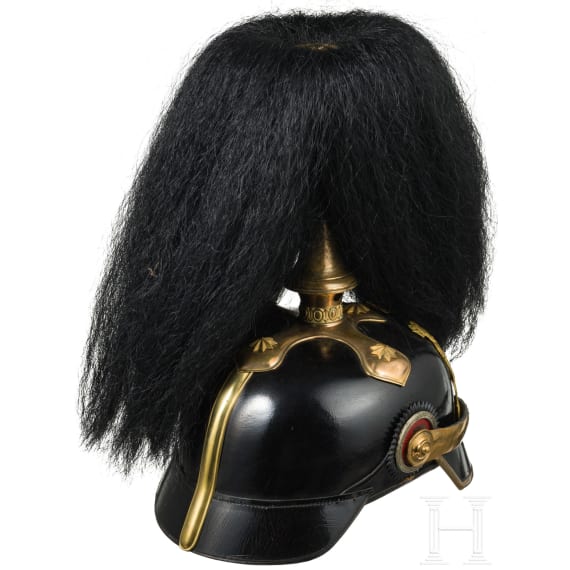Helm f&uuml;r Reserveoffiziere der w&uuml;rttembergischen Infanterie, um 1910