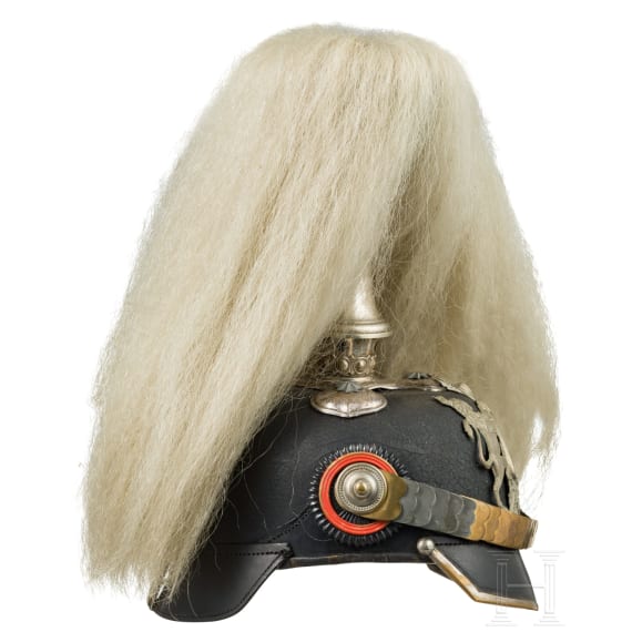 Helm f&uuml;r Offiziere der w&uuml;rttembergischen Infanterie, um 1914