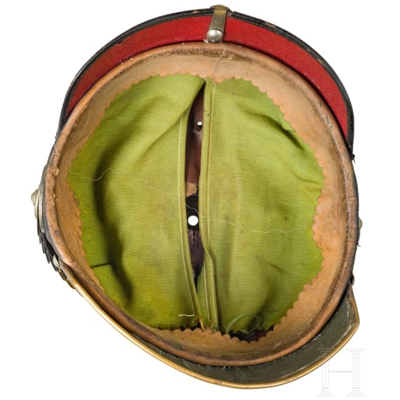 Helm f&uuml;r Offiziere der w&uuml;rttembergischen Infanterie, um 1914