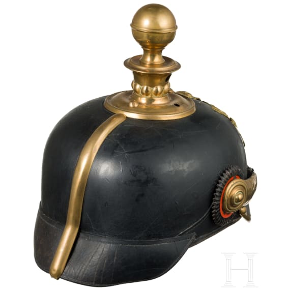 Helm für Einjährig-Freiwillige der Feldartillerie, um 1900