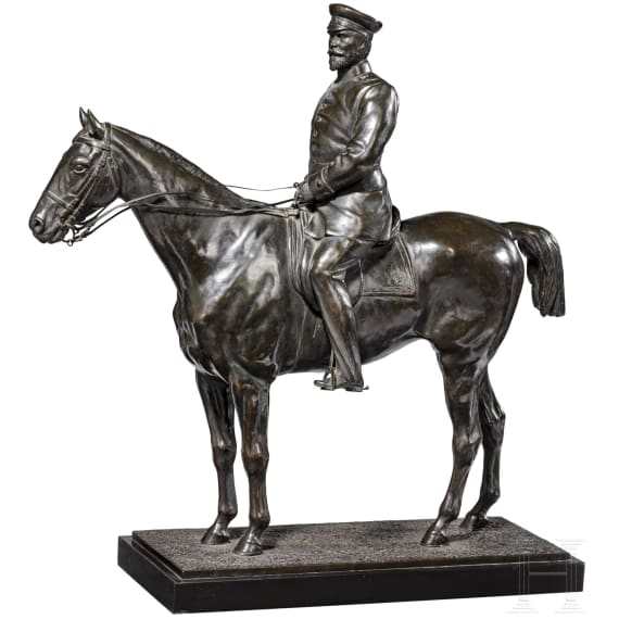 Ernst Curfess - K&ouml;nig Wilhelm II. von Baden-W&uuml;rttemberg, datiert 1896