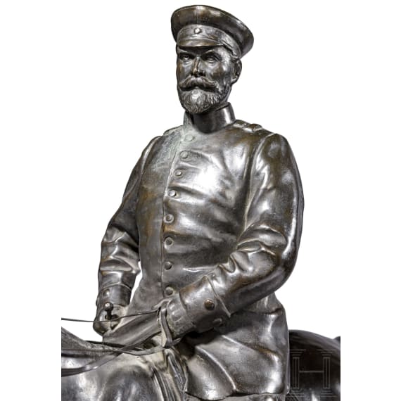 Ernst Curfess - K&ouml;nig Wilhelm II. von Baden-W&uuml;rttemberg, datiert 1896