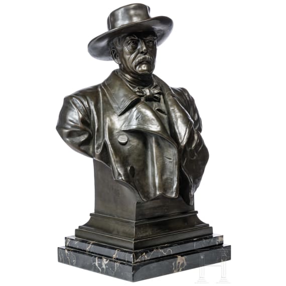 Otto F&uuml;rst von Bismarck (1815 - 1898) - gro&szlig;e Portraitb&uuml;ste