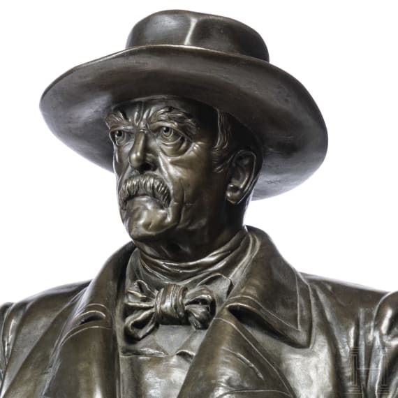Otto F&uuml;rst von Bismarck (1815 - 1898) - gro&szlig;e Portraitb&uuml;ste