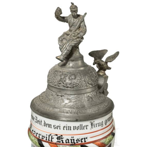 Reservistenkrug eines Angeh&ouml;rigen des 2. Garde-Regiments zu Fu&szlig;