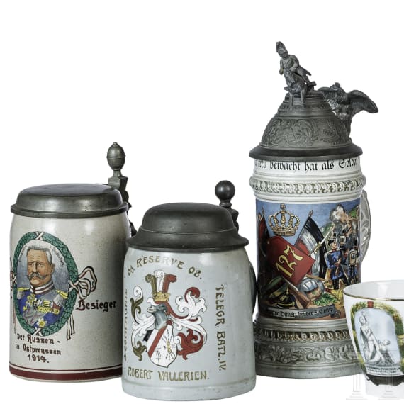 Sammlung Reservistenkr&uuml;ge und Steinzeug