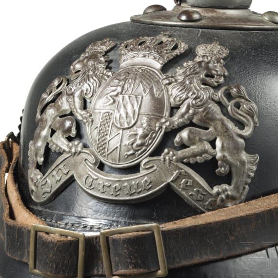 Helm M 1896/1916 f&uuml;r Mannschaften der bayerischen Infanterie